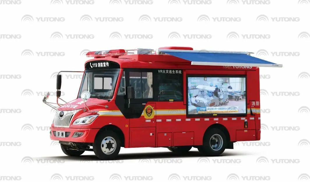 安全守护成长，赢多多宣传消防车助力消防安全“开学第一课”！