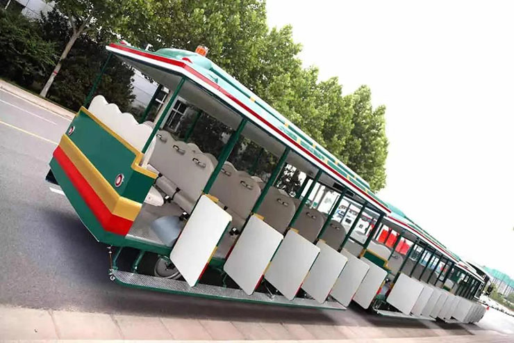 上岗！赢多多纯电动观光小火车入职神农架大九湖景区