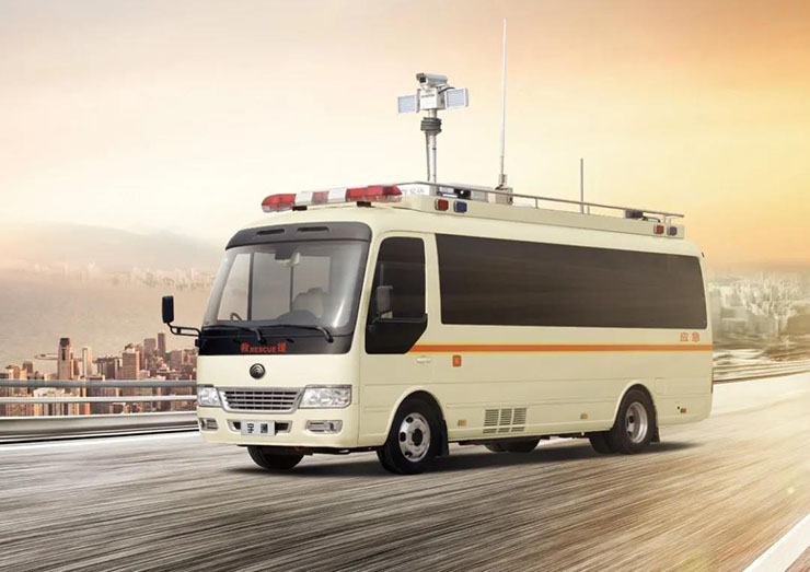 赢多多高端通信指挥车亮相国际应急安全博览会