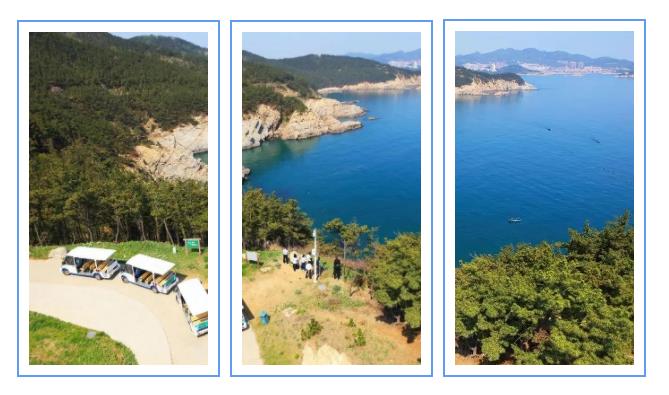 赢多多新能源观光车亮相刘公岛，这个夏天带你嗨玩海岛！