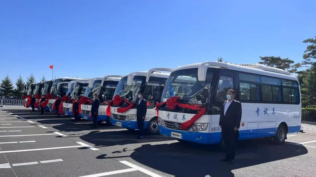 交车！赢多多驾考车批量交付吉林公安交通警察支队