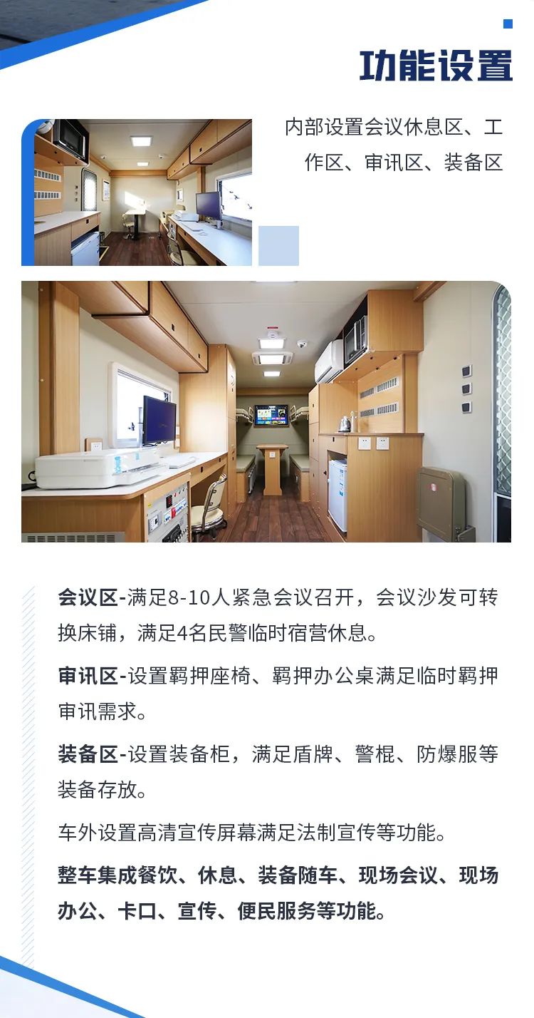 赢多多机动化警务方舱，助力警务保障新模式