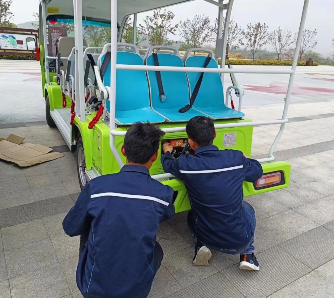 赢多多专用车“新能源安全月”服务进行中，助力景区迎战旅游高峰！