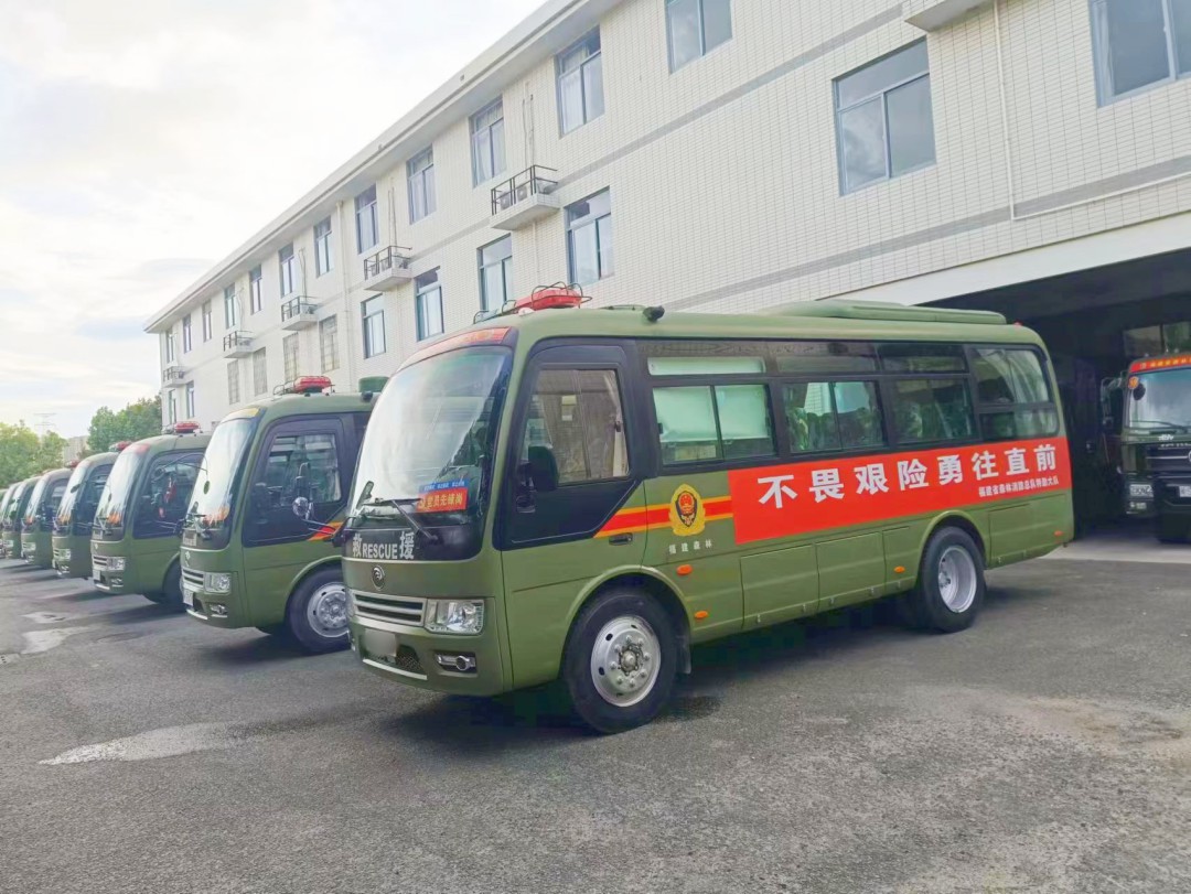 赢多多专用车森林消防车辆专项巡检行动中，全力筑牢森林“防火墙”！