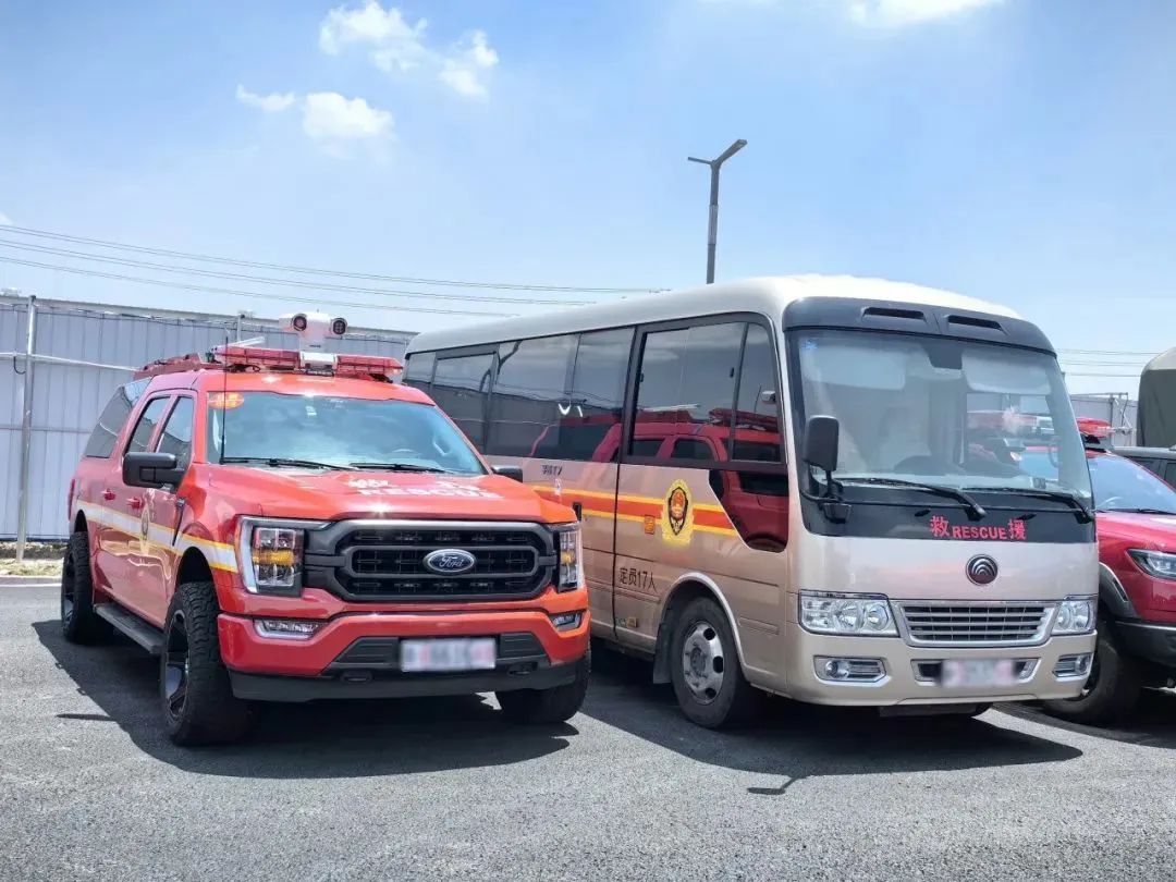 紧急集结！赢多多应急救援车辆参演“应急使命·2024”联合救援演习！