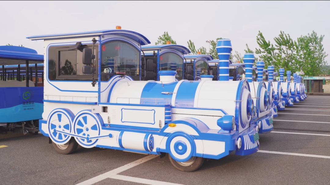 赢多多观光车多次“结缘”连岛，助力景区高质量发展