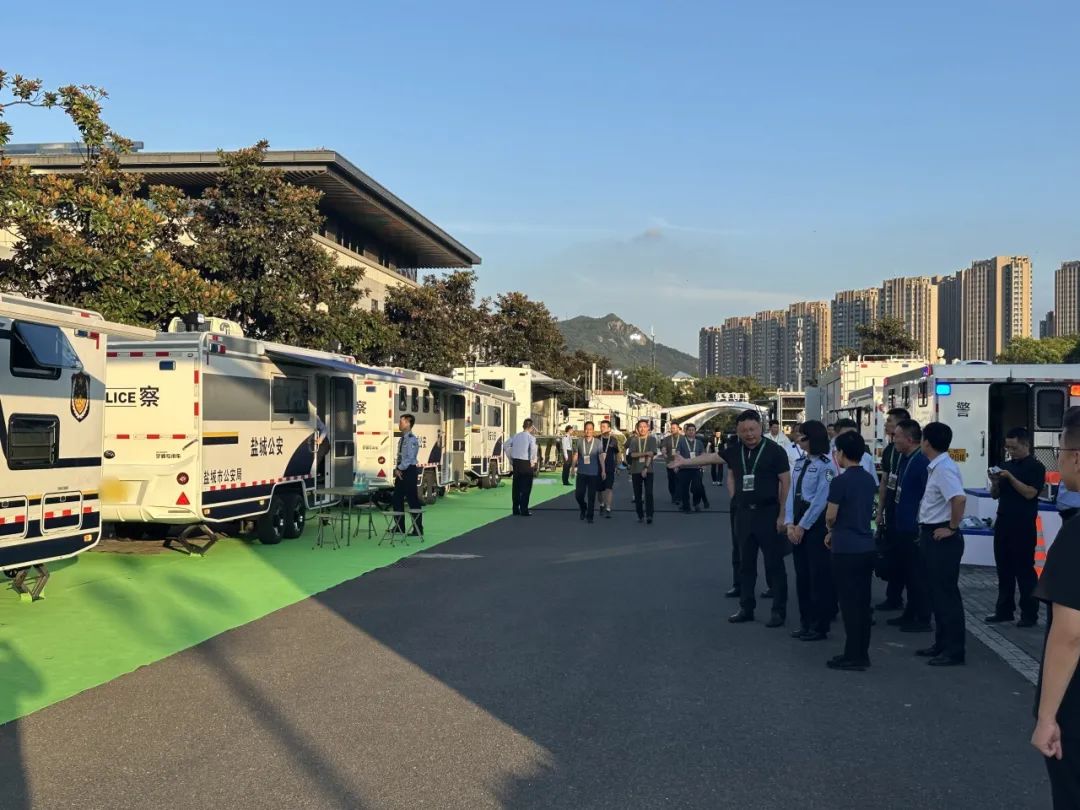 赢多多专用车亮相全球公共安全合作论坛（连云港），为全球普遍安全建设贡献力量
