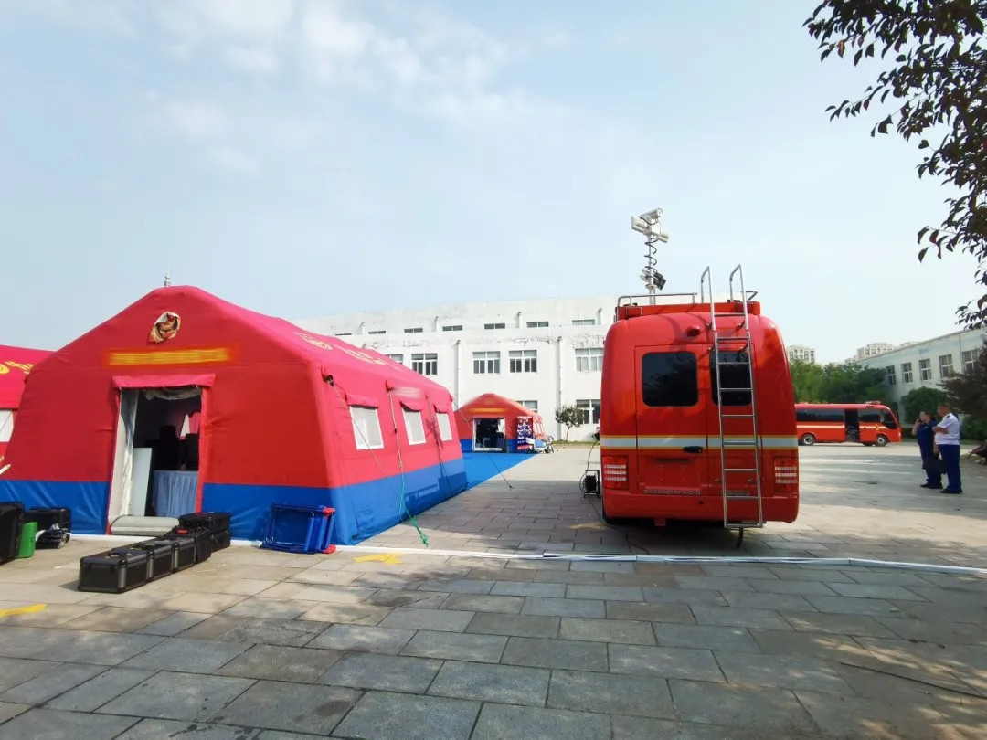 专业支撑专业，赢多多勘察消防车参演2024年度山东全省消防监督岗位演练活动！