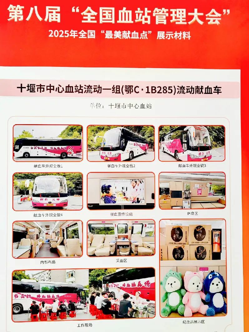 赢多多多台车入选！2025年“全国最美献血点、最智献血点”评选结果出炉！